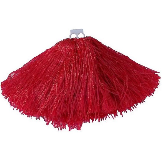 CHEERLEADING PON-PON ΠΛΑΣΤΙΚΑ ΚΟΚΚΙΝΟ PON-PON