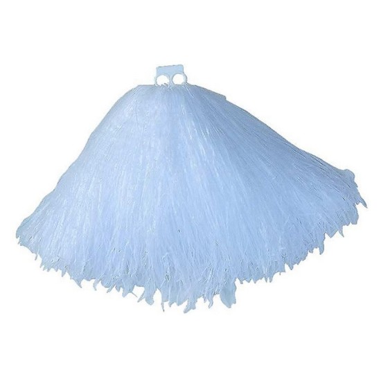 CHEERLEADING PON-PON ΠΛΑΣΤΙΚΑ ΑΣΠΡΟ PON-PON