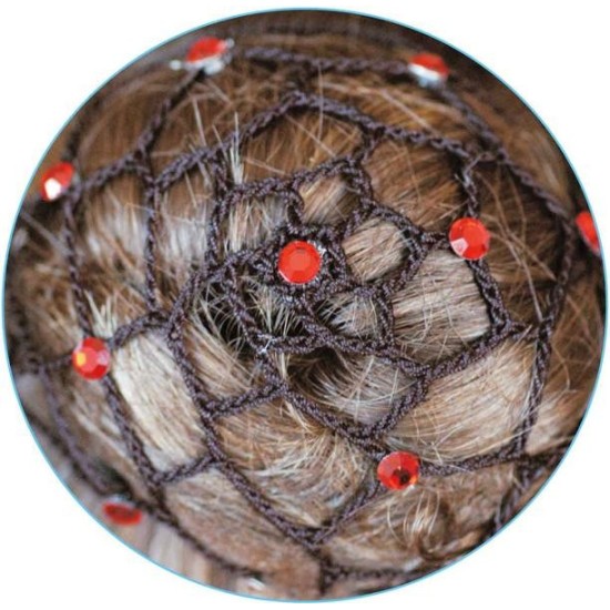 PASTORELLI ΜΑΥΡΟ ΦΙΛΕ ΜΑΛΛΙΩΝ ΜΕ ΣΤΡΑΣ ΚΟΚΚΙΝΟ ΑΞΕΣΟΥΑΡ ΜΑΛΛΙΩΝ