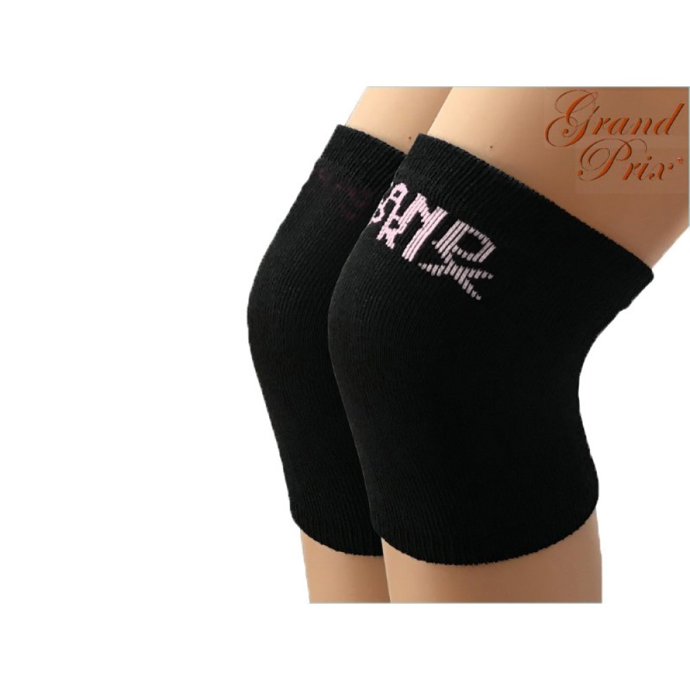 GRAND PRIX ΕΠΙΓΟΝΑΤΙΔΕΣ ΥΦΑΣΜΑΤΙΝΕΣ ΜΑΥΡΕΣ ΜΕ LOGO ΑΣΠΡΟ