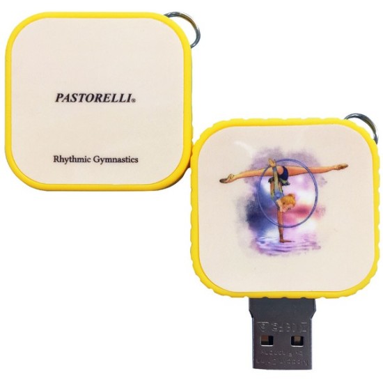 PASTORELLI ΣΤΙΚΑΚΙ USB 4GB ΜΕ ΣΧΕΔΙΟ ΣΤΕΦΑΝΙ ΚΙΤΡΙΝΟ GATGETS