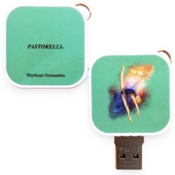 PASTORELLI ΣΤΙΚΑΚΙ USB 4GB ΜΕ ΣΧΕΔΙΟ ΜΠΑΛΑ ΠΡΑΣΙΝΟ