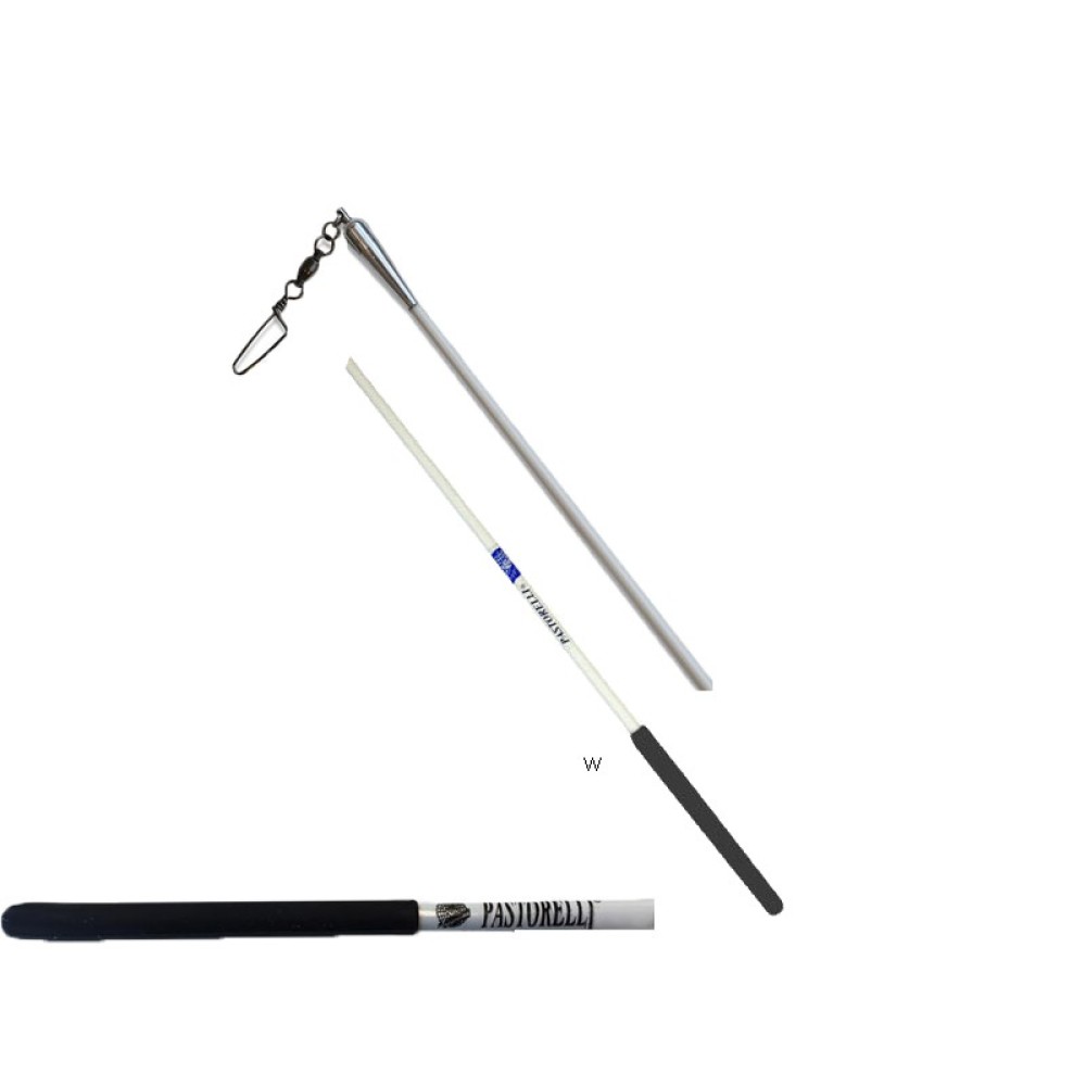 PASTORELLI ΜΟΝΟΧΡΩΜΗ ΑΓΩΝΙΣΤΙΚΗ ΜΠΑΓΚΕΤΑ ΚΟΡΔΕΛΑΣ ΡΥΘΜΙΚΗΣ ΑΣΠΡΗ ΜΕ ΜΑΥΡΗ ΛΑΒΗ