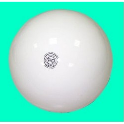 AMAYA ΓΥΑΛΙΣΤΕΡΗ ΜΟΝΟΧΡΩΜΗ ΑΓΩΝΙΣΤΙΚΗ ΜΠΑΛΑ W ΑΣΠΡΗ