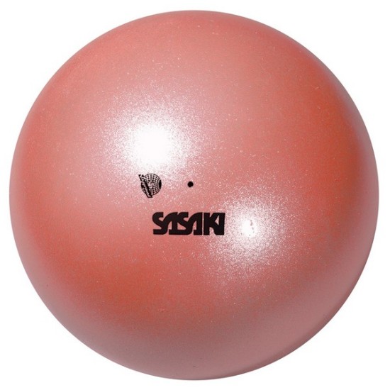 SASAKI GLITTER ΜΕΤΑΛΙΚΟΥ ΧΡΩΜΑΤΟΣ ΑΓΩΝΙΣΤΙΚΗ ΜΠΑΛΑ ΡΥΘΜΙΚΗΣ M-207M APCP ΡΟΖ ΧΡΥΣΟ