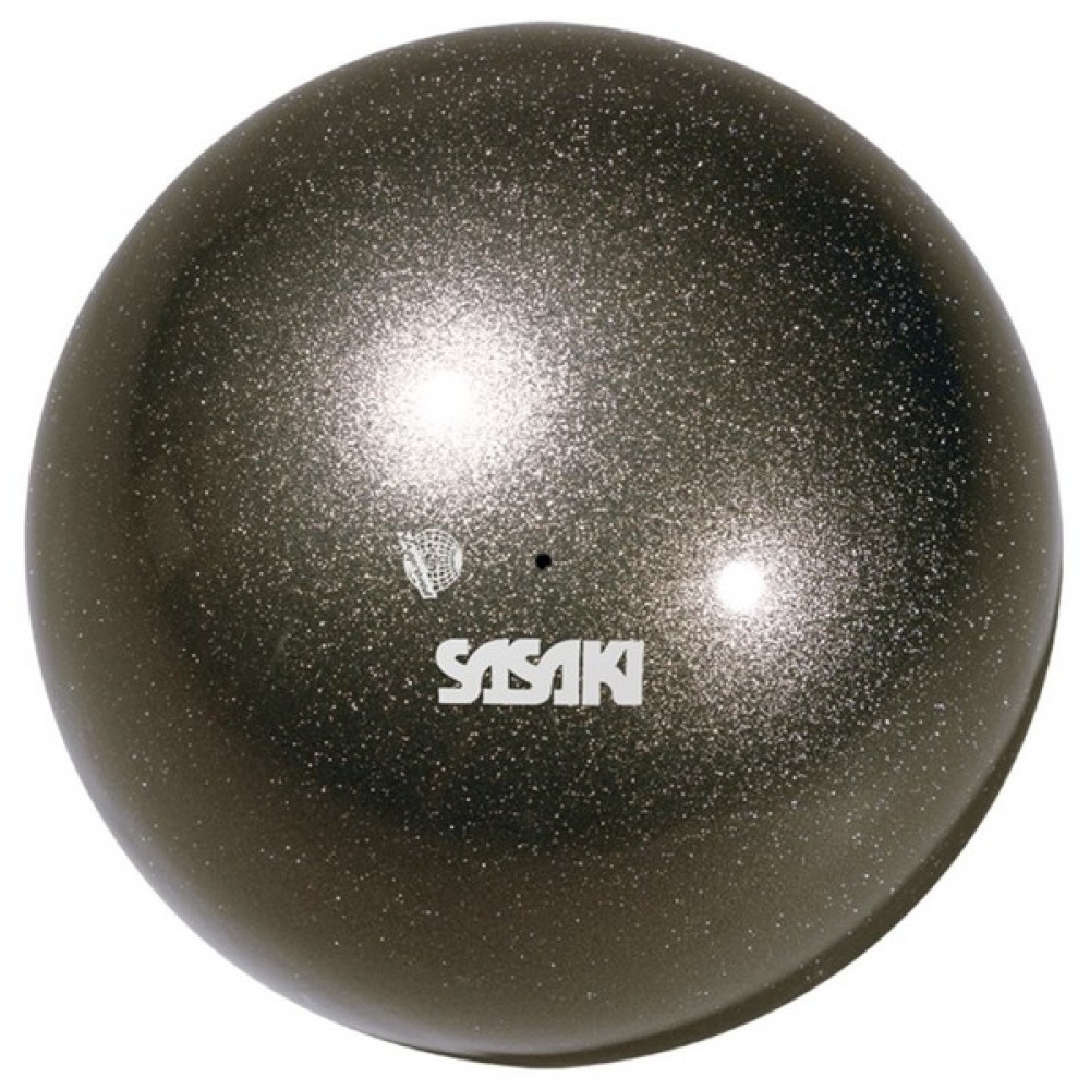 SASAKI GLITTER ΜΕΤΑΛΙΚΟΥ ΧΡΩΜΑΤΟΣ ΑΓΩΝΙΣΤΙΚΗ ΜΠΑΛΑ ΡΥΘΜΙΚΗΣ M-207M GMB ΜΑΥΡΗ