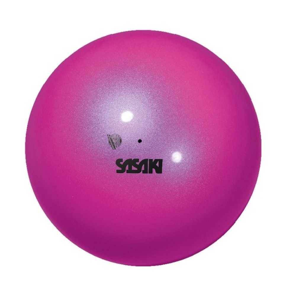 SASAKI GLITTER ΜΕΤΑΛΙΚΟΥ ΧΡΩΜΑΤΟΣ ΑΓΩΝΙΣΤΙΚΗ ΜΠΑΛΑ ΡΥΘΜΙΚΗΣ M-207MG ORC ΦΟΥΞΙΑ