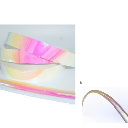 ΤΑΙΝΙΑ ΔΙΑΚΟΣΜΗΤΙΚΗ AURORA LASER ΜΠΕΖ-ΡΟΖ