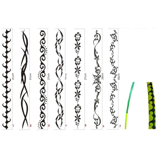 ΔΙΑΚΟΣΜΗΤΙΚΟ ΑΥΤΟΚΟΛΛΗΤΟ ΣΧΕΔΙΟ ΓΙΑ ΣΤΕΦΑΝΙ ΚΑΙ ΚΟΡΙΝΕΣ 30cm ΤΑΙΝΙΕΣ