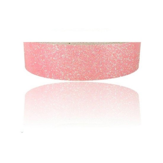 ΤΑΙΝΙΑ ΔΙΑΚΟΣΜΗΤΙΚΗ SHINNY GLITTER ΡΟΖ ΑΝΟΙΧΤΟ