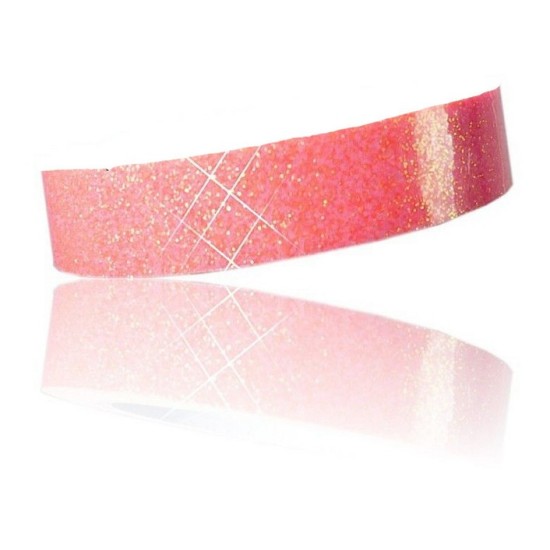 ΤΑΙΝΙΑ ΔΙΑΚΟΣΜΗΤΙΚΗ SHINNY GLITTER ΡΟΖ