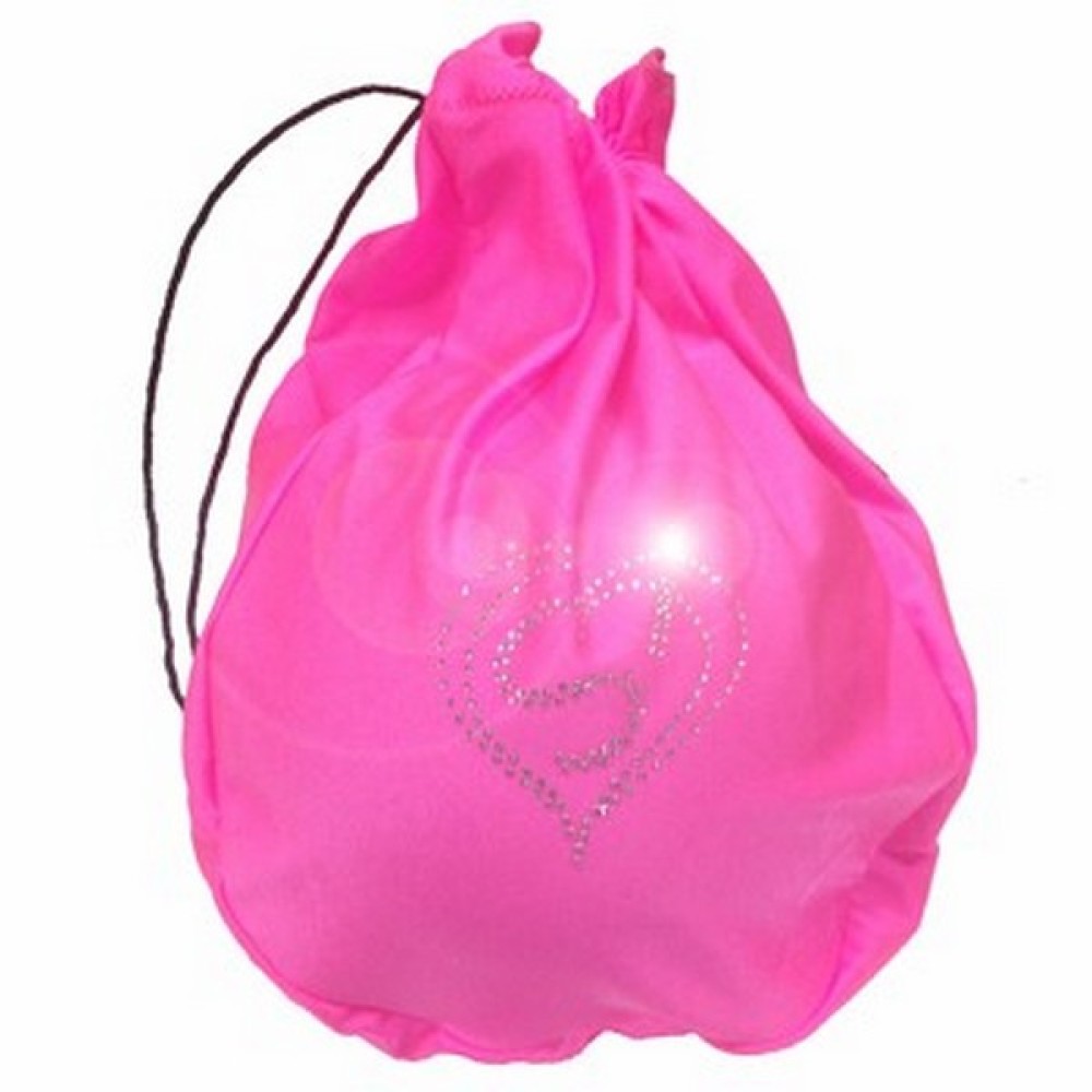 SPORTITALIA ΘΗΚΗ ΜΠΑΛΑΣ ΜΟΝΟΧΡΩΜΗ ΜΕ ΣΤΡΑΣ PF ΡΟΖ ΦΛΟΥΟ