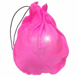 SPORTITALIA ΘΗΚΗ ΜΠΑΛΑΣ ΜΟΝΟΧΡΩΜΗ ΜΕ ΣΤΡΑΣ PF ΡΟΖ ΦΛΟΥΟ