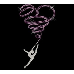 Θερμοκολλητικά στρας υφασμάτων κορδέλα 4