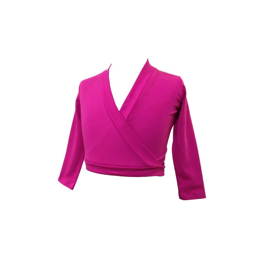 ΖΑΚΕΤΑΚΙ ΠΡΟΘΕΡΜΑΝΣΗΣ BOLERO ΚΡΟΥΑΖΕ ΔΕΤΟ ΒΑΜΒΑΚΕΡΟ ΜΕ ΜΑΚΡΥ ΜΑΝΙΚΙ ΦΟΥΞΙΑ