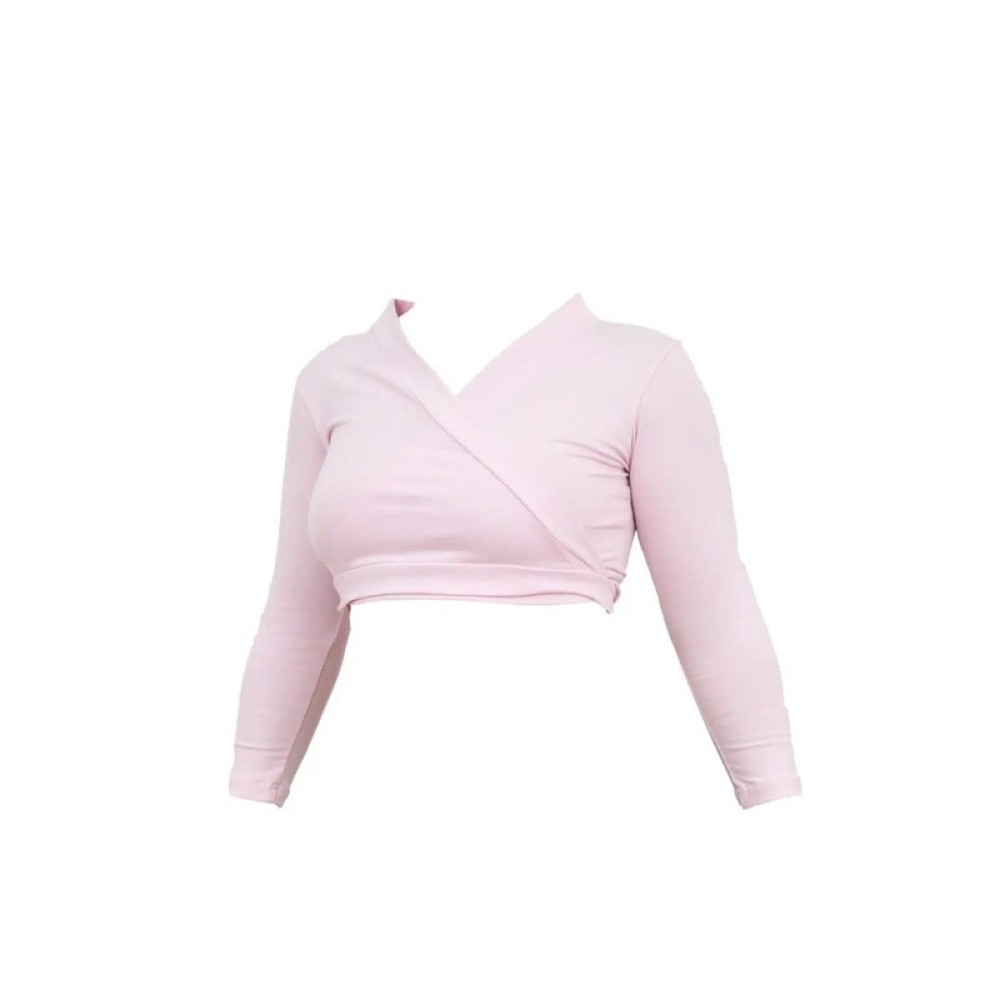 ΖΑΚΕΤΑΚΙ ΠΡΟΘΕΡΜΑΝΣΗΣ BOLERO ΚΡΟΥΑΖΕ ΔΕΤΟ ΒΑΜΒΑΚΕΡΟ ΜΕ ΜΑΚΡΥ ΜΑΝΙΚΙ ΡΟΖ