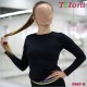 TULONI ΜΠΛΟΥΖΑΚΙ ΜΑΚΡΥΜΑΝΙΚΟ POLYESTER ΜΑΥΡΟ