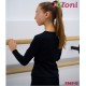 TULONI ΜΠΛΟΥΖΑΚΙ ΜΑΚΡΥΜΑΝΙΚΟ POLYESTER ΜΑΥΡΟ
