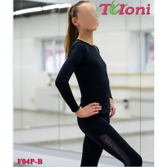 TULONI ΜΠΛΟΥΖΑΚΙ ΜΑΚΡΥΜΑΝΙΚΟ POLYESTER ΜΑΥΡΟ