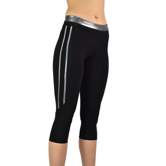 ΚΟΛΑΝ ΒΙΣΚΟΖΗ 3/4 ΜΑΥΡΟ ΜΕ ΡΙΓΕΣ