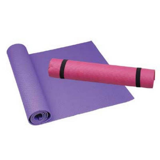 ΣΤΡΩΜΑΤΑΚΙ ΓΥΜΝΑΣΤΙΚΗΣ YOGA 180Χ60Χ0,6cm ΜΠΛΕ ΜΙΚΡΟΟΡΓΑΝΑ