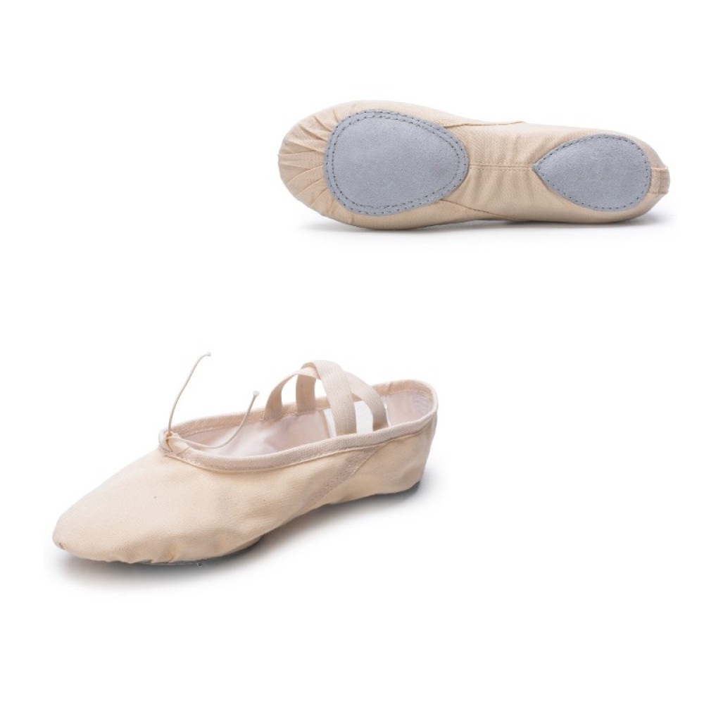 ΠΑΠΟΥΤΣΑΚΙΑ ΜΠΑΛΕΤΟΥ ΥΦΑΣΜΑΤΙΝΑ ΜΕ ΔΥΟ ΣΟΛΕΣ SPLIT ΣΟΜΟΝ